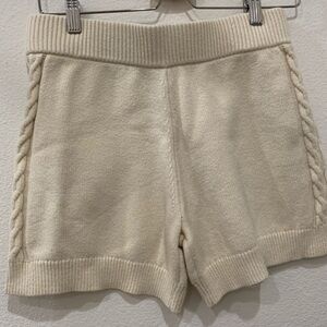 Zara knit shorts
